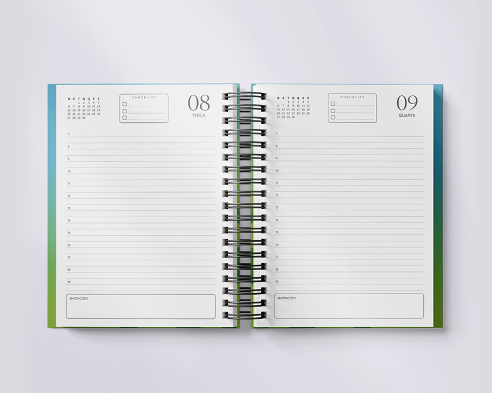 agenda personalizada para empresas
